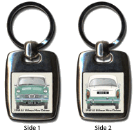 Hillman Minx IIIA Deluxe 1959-61 Keyring 5